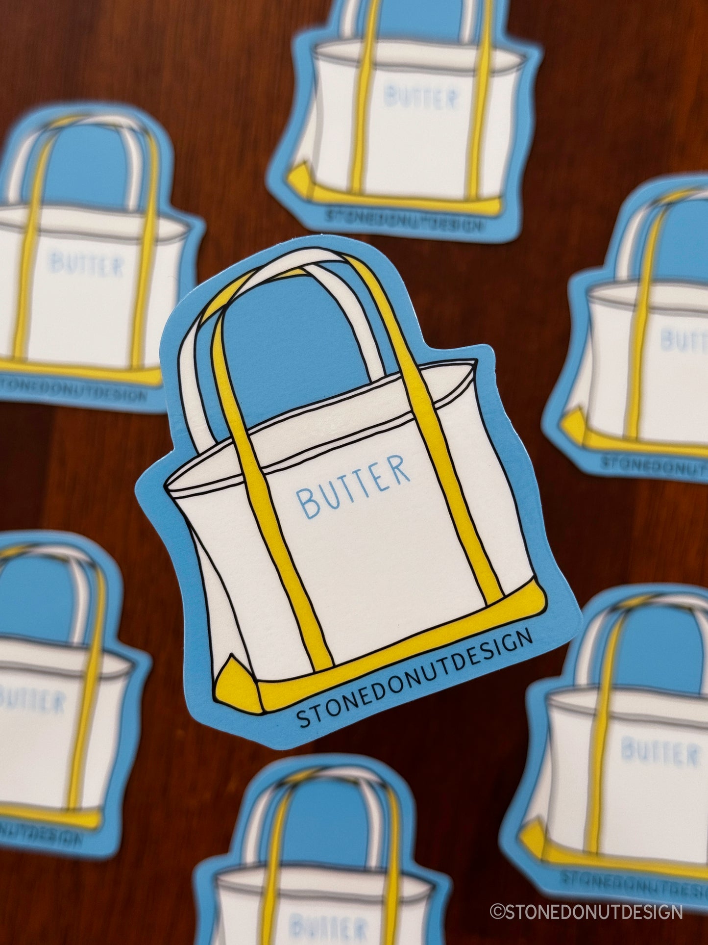 Snarky Tote Bag Sticker