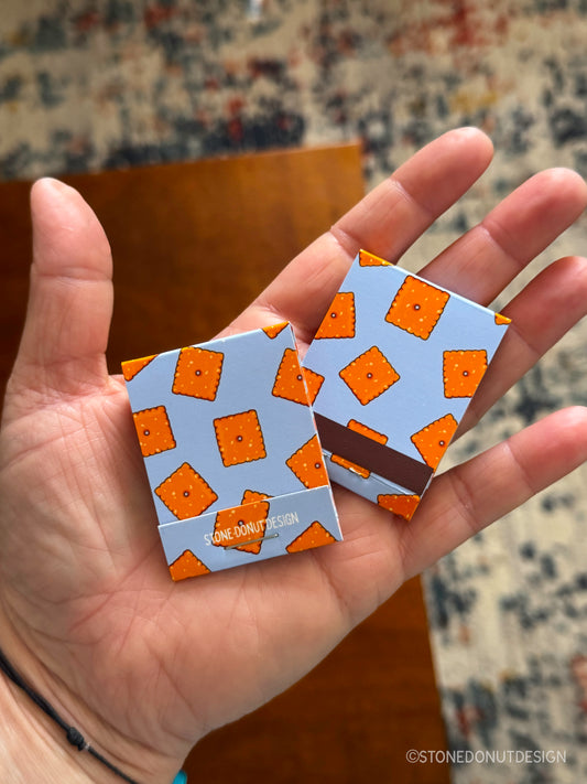 Cheez-y Cracker Matchbook