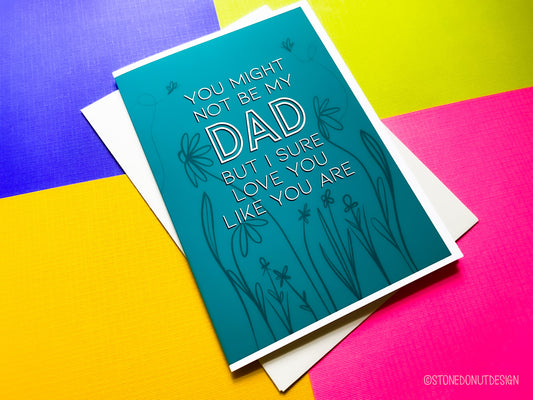 Not My Dad Father's Day Card by Stone Donut Design