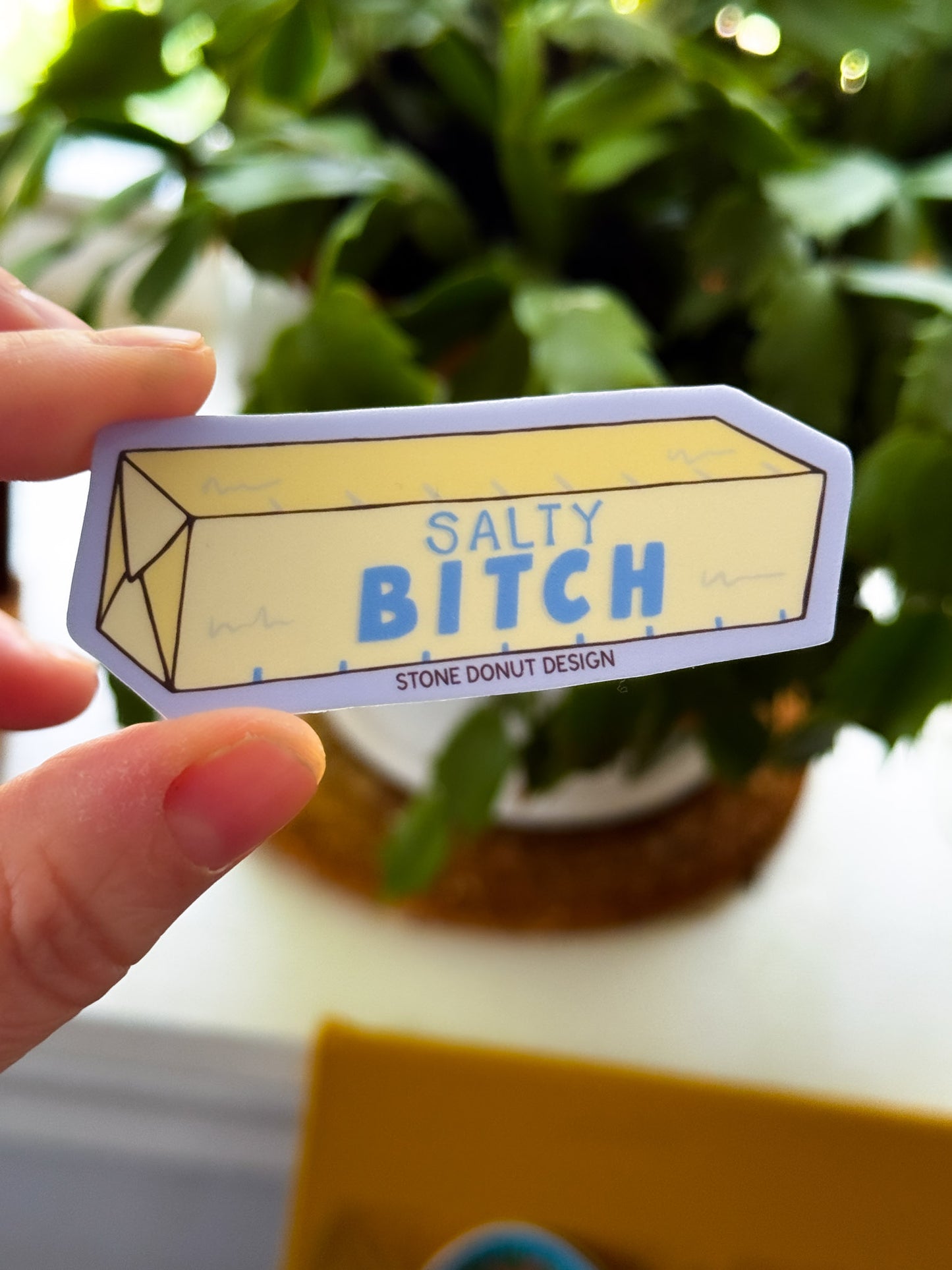 Salty Bitch Butter Sticker