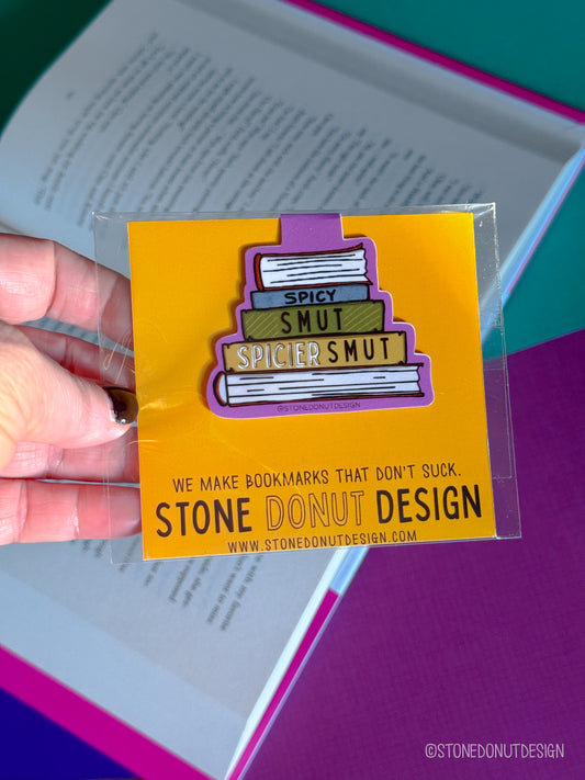 Smut Stack Magnetic Bookmark