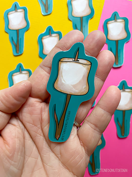 Toasted Marshmallow Vinyl Sticker