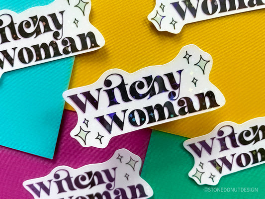 Witchy Woman Sticker