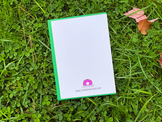 Let's Be Blunt I'd Hit That Handmade Cannabis Card by StoneDonut Design