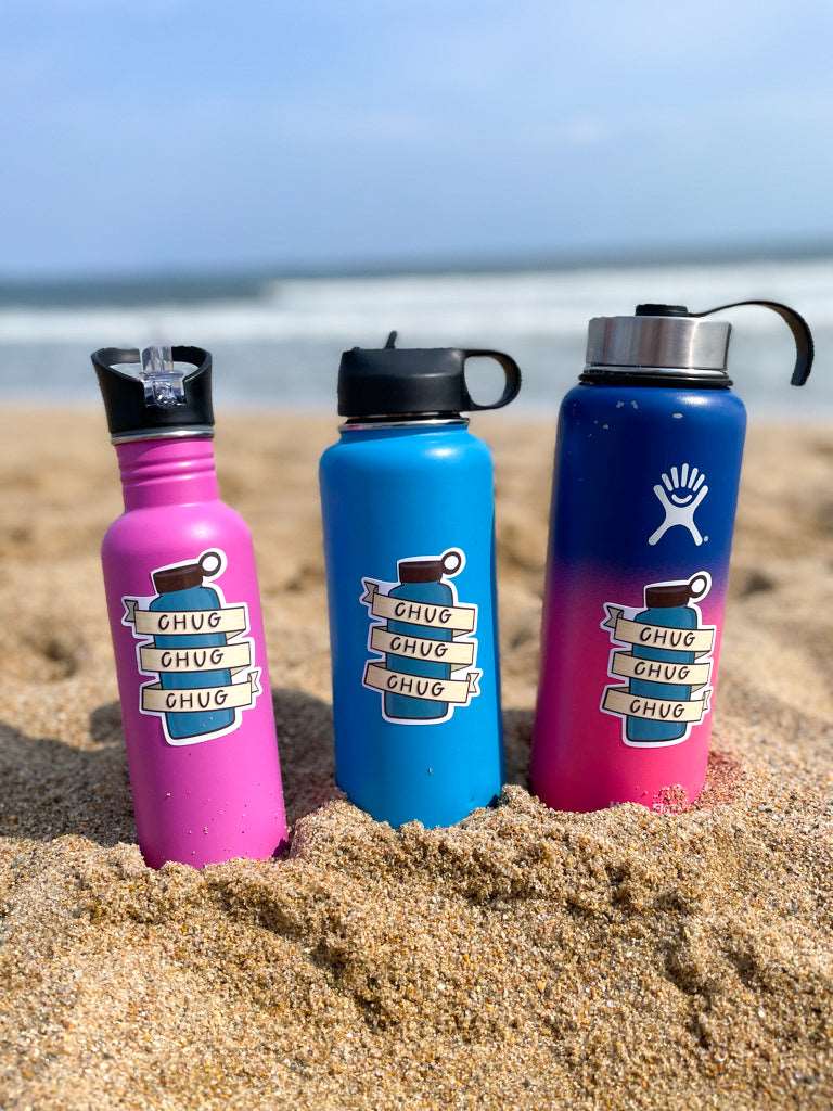 Chug Chug Chug Vinyl Sticker