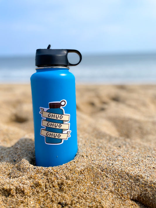 Chug Chug Chug Vinyl Sticker
