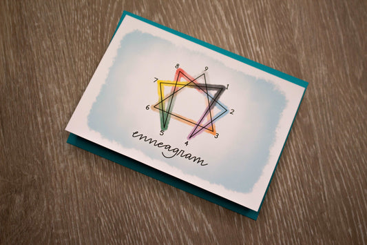 Enneagram Card or Enneagram Set of Cards