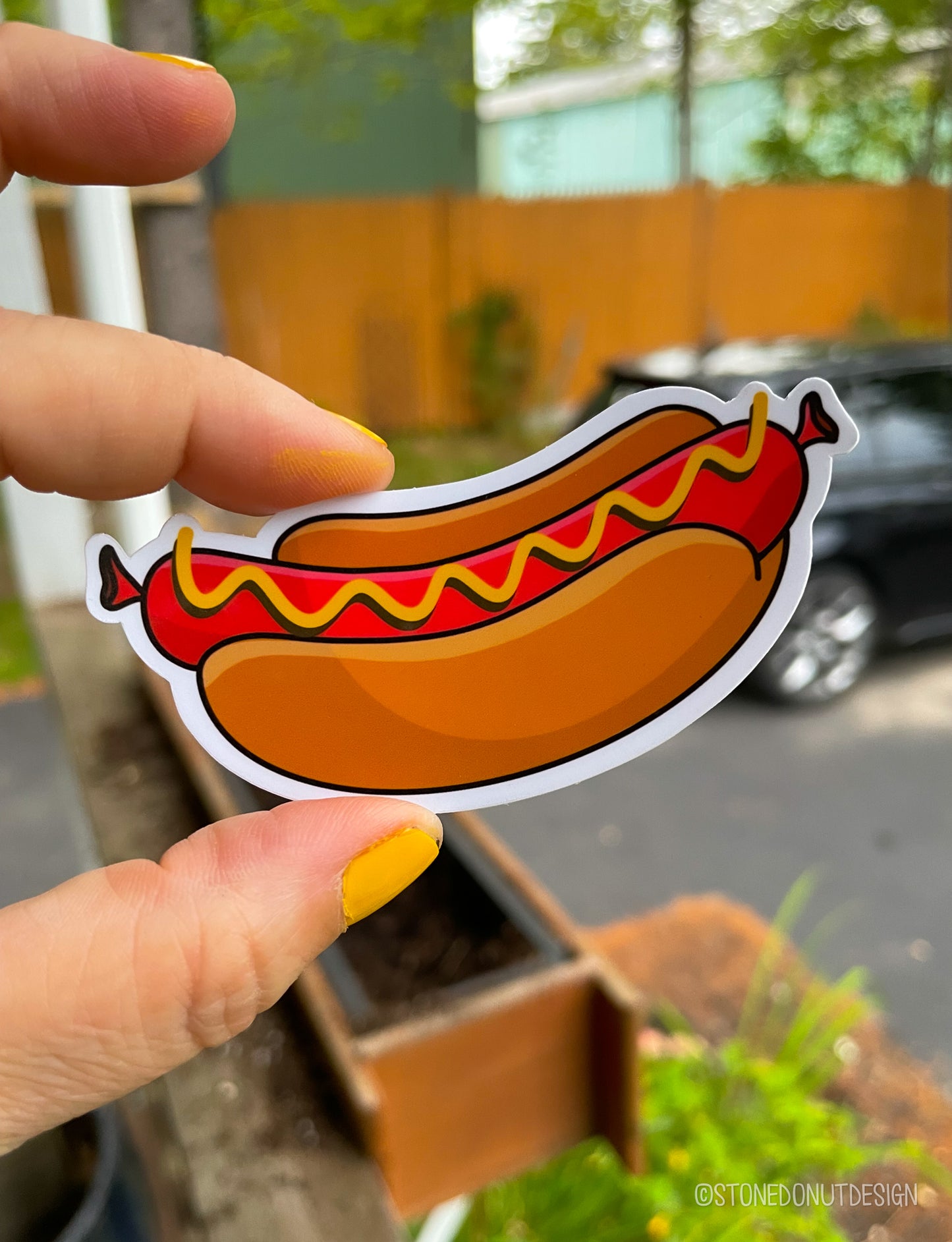 Red Snapper Classic New England Hot Dog Sticker