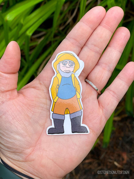 Captain Kief - Lobsterman Vinyl Sticker