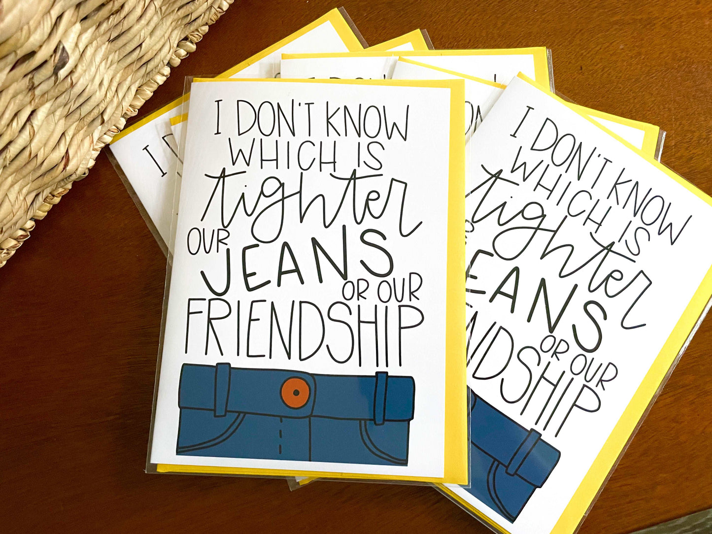 Funny Friendship Card by StoneDonut Design