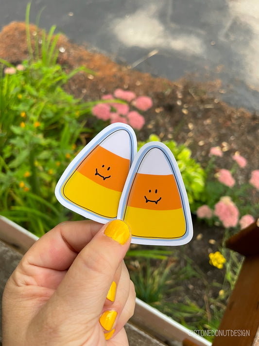 Vampire Candy Corn Vinyl Sticker