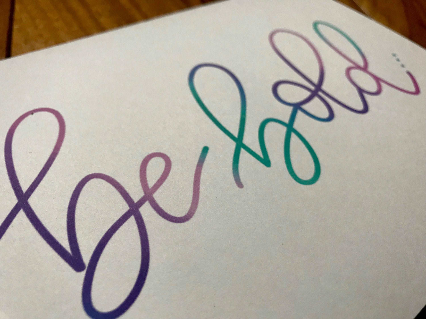 Be Bold Inspirational Blank Card by StoneDonut Design