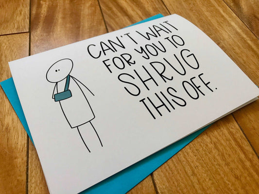 Can't Wait For You to Shrug This Off by StoneDonut Design