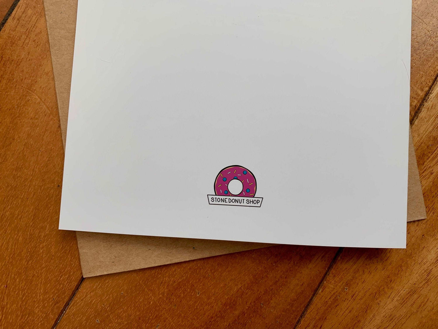 Cactus Note Card by StoneDonut Design