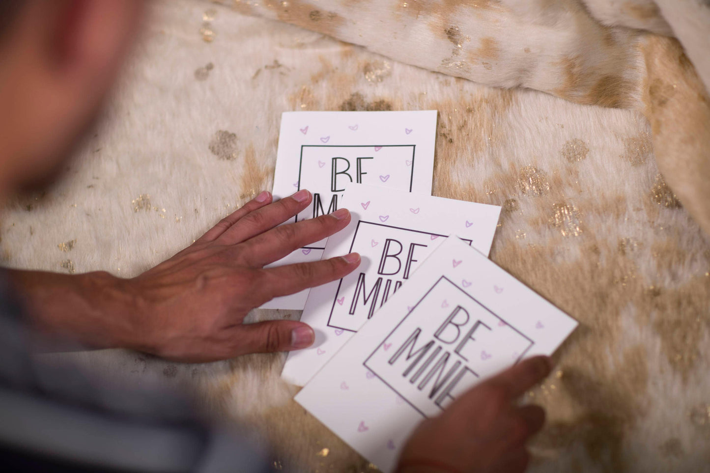 Be Mine Valentine's Card by StoneDonut Design