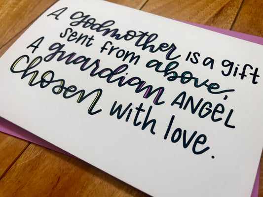 Godmother Mother's Day by StoneDonut Design