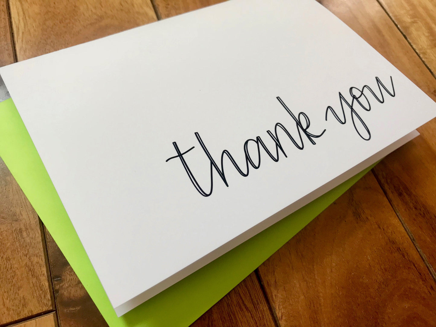 Simple Thank You Card by StoneDonut Design