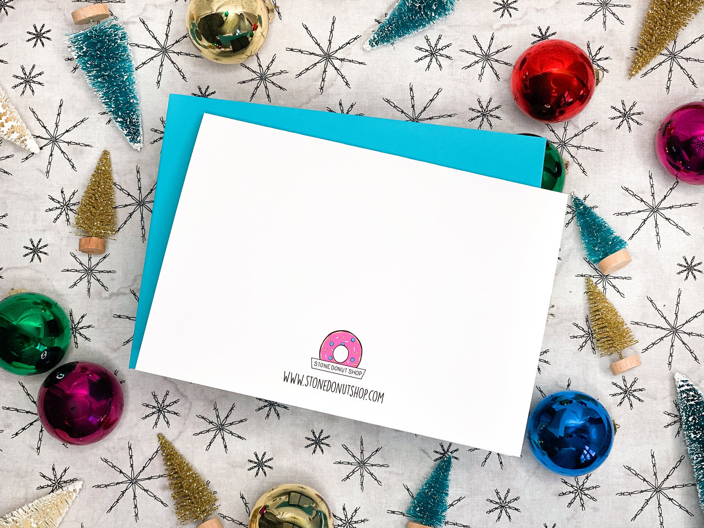 Simple Happy Hanukkah Card by StoneDonut Design