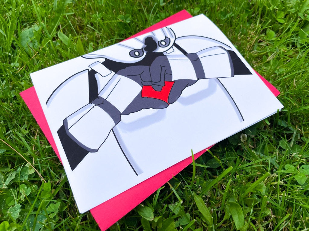 Stormtrooper Heart Hands Card by StoneDonut Design