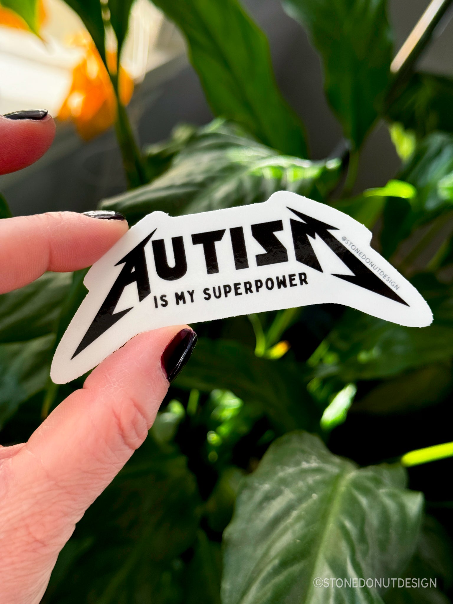 Autism is My Superpower Vinyl Sticker – Stone Donut Design