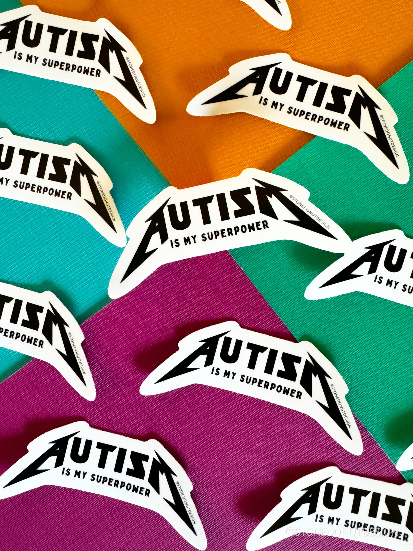 Autism is My Superpower Vinyl Sticker