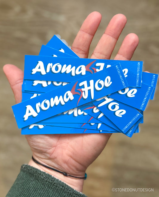 Aroma Hoe Vinyl Sticker (2026)