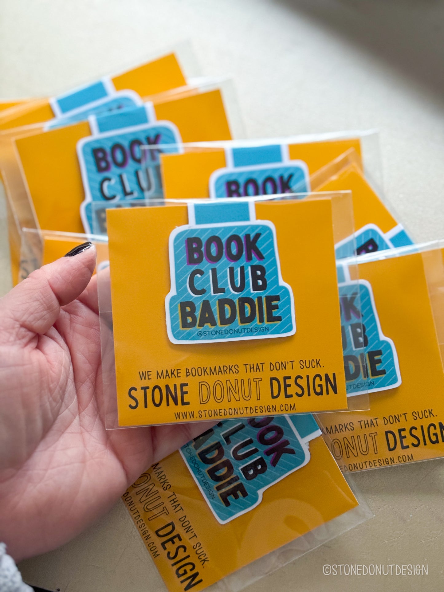 Book Club Baddie Magnetic Bookmark
