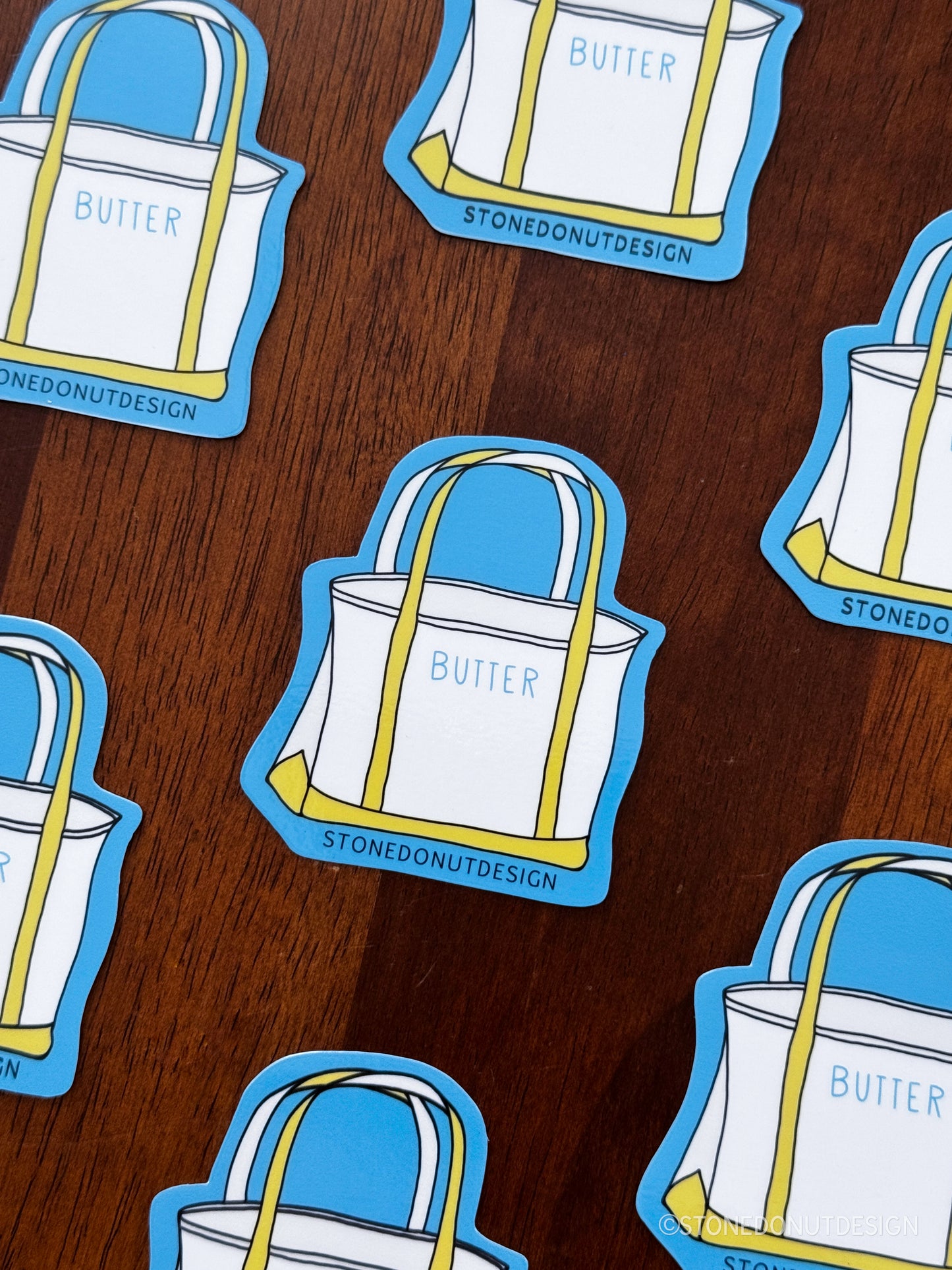 Snarky Tote Bag Sticker