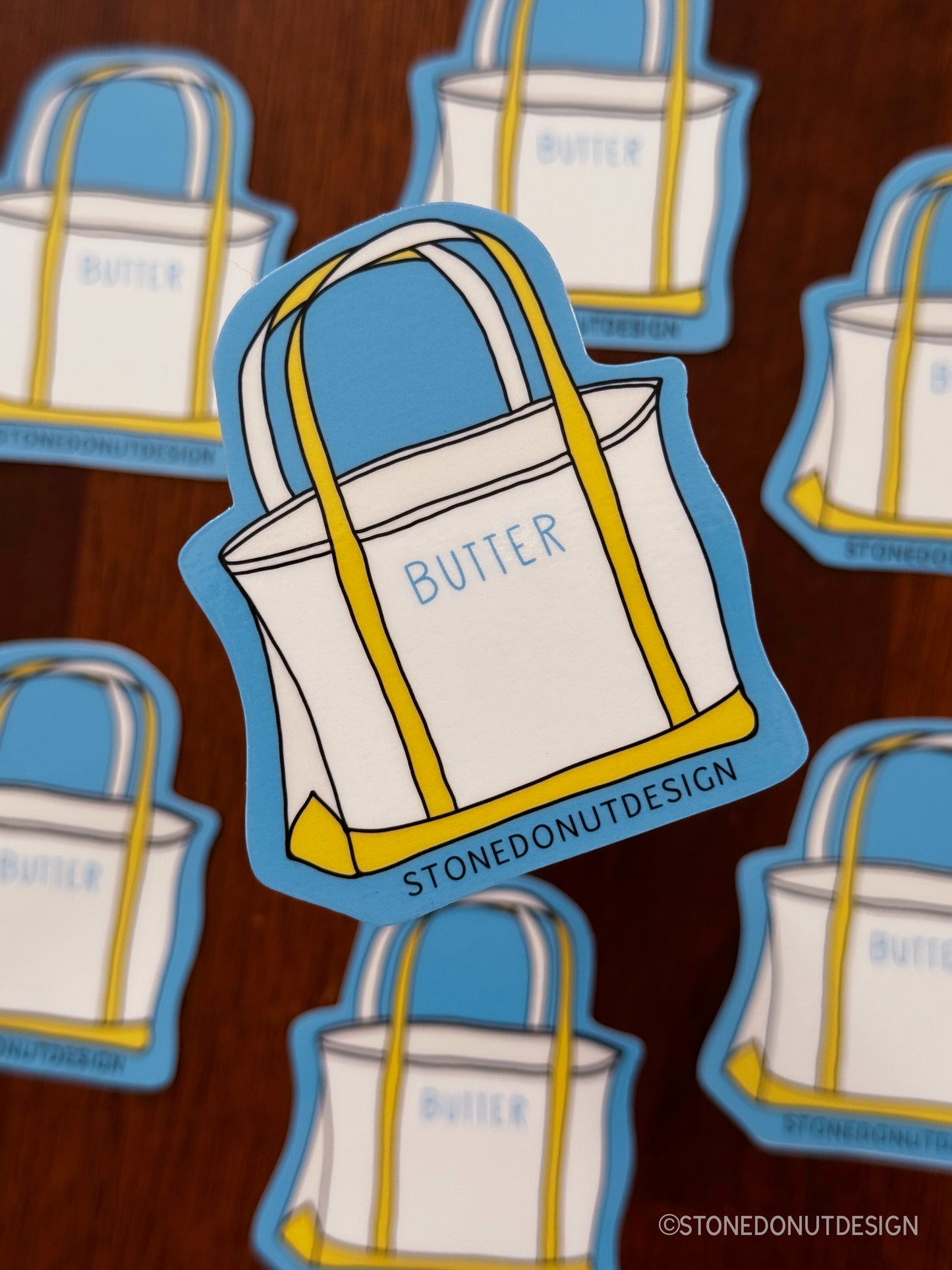 Snarky Tote Bag Sticker