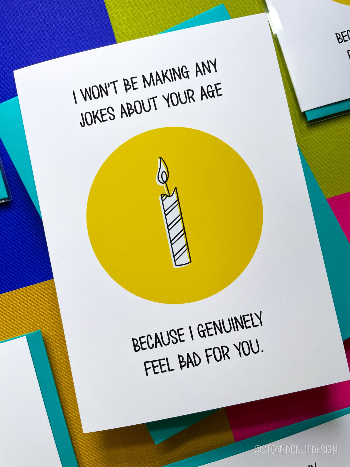 Feel Bad Age Birthday Card