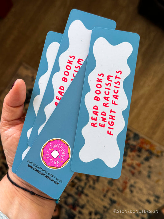 Drink Coffee End Racism Fight Facists Matte Bookmark