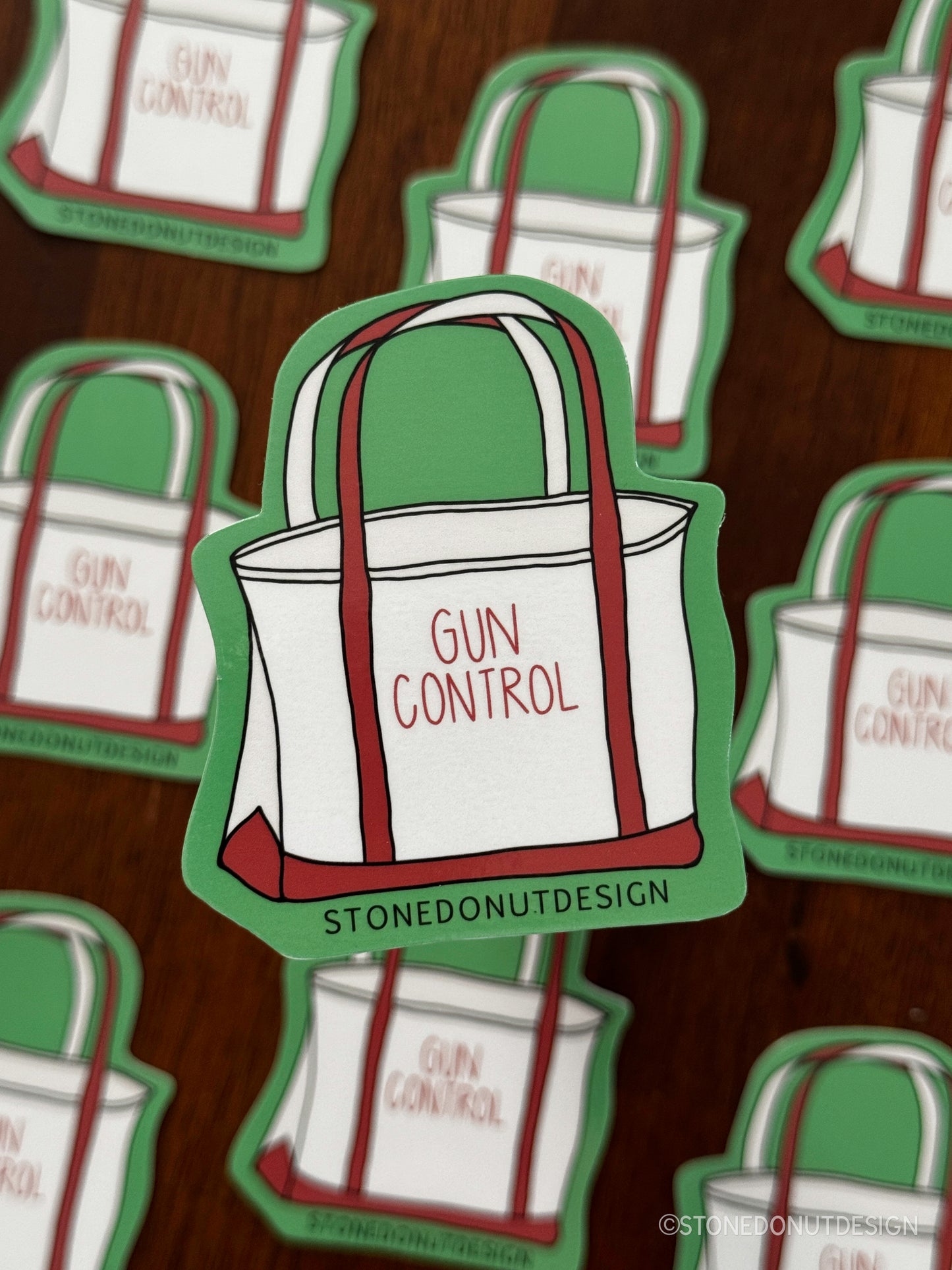 Snarky Tote Bag Sticker