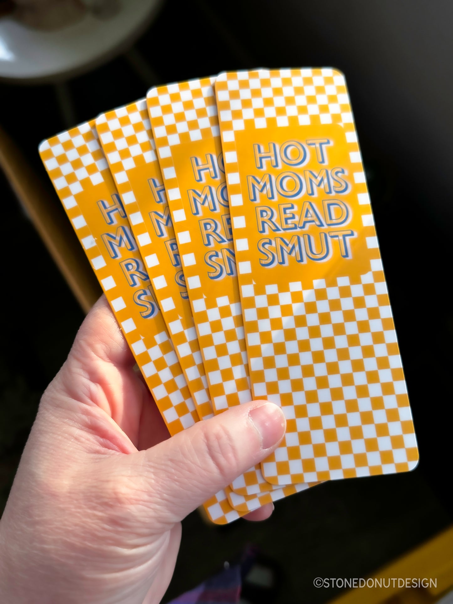 Hot Moms Read Smut Matte Bookmark