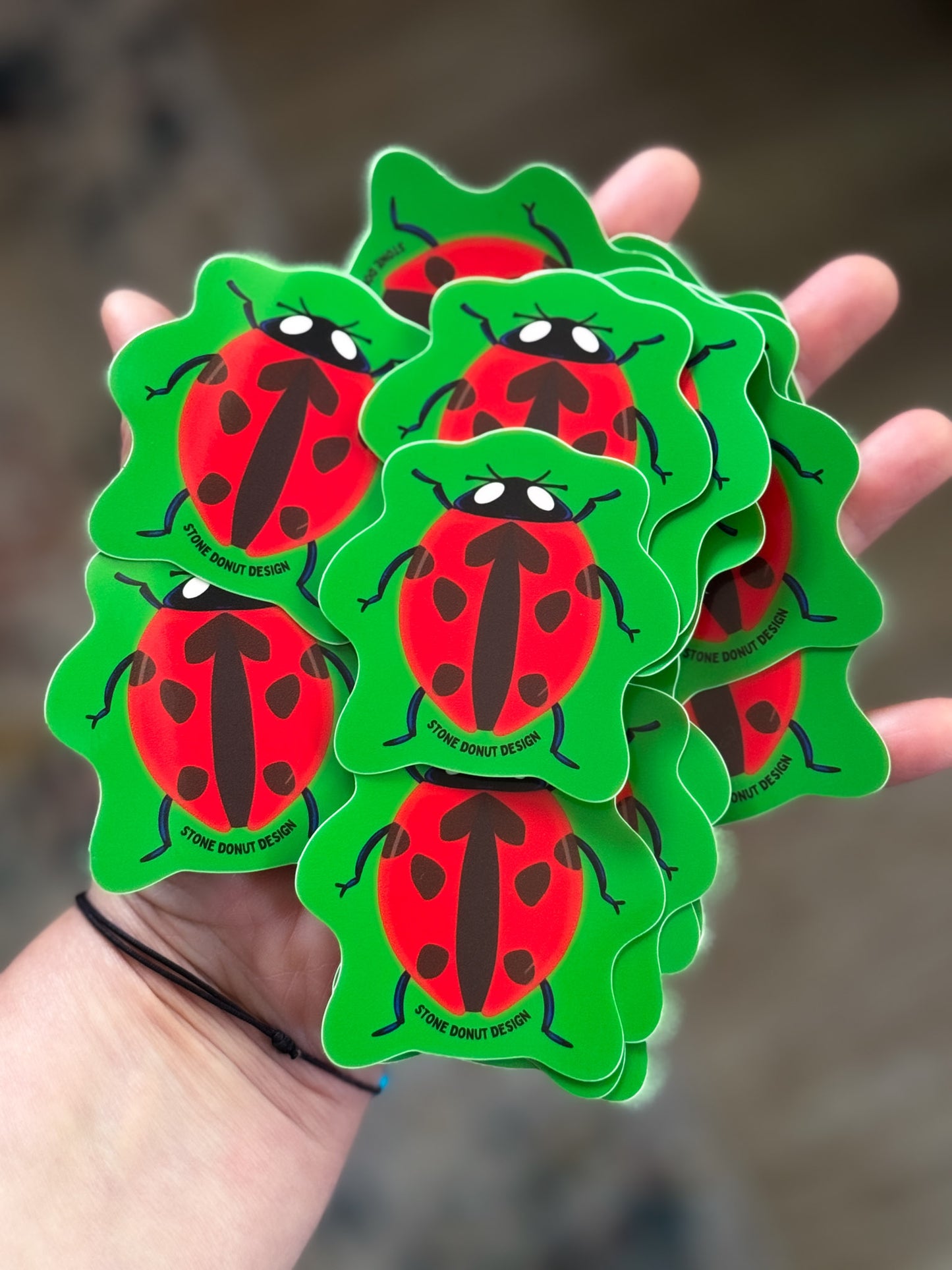 Ladybug Vinyl Sticker
