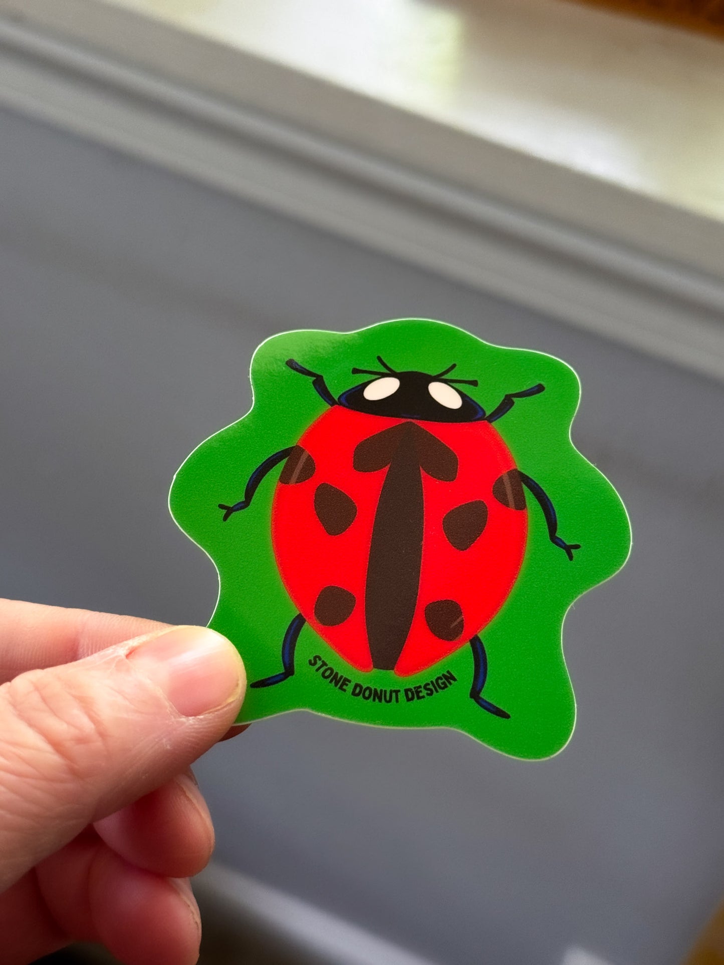 Ladybug Vinyl Sticker