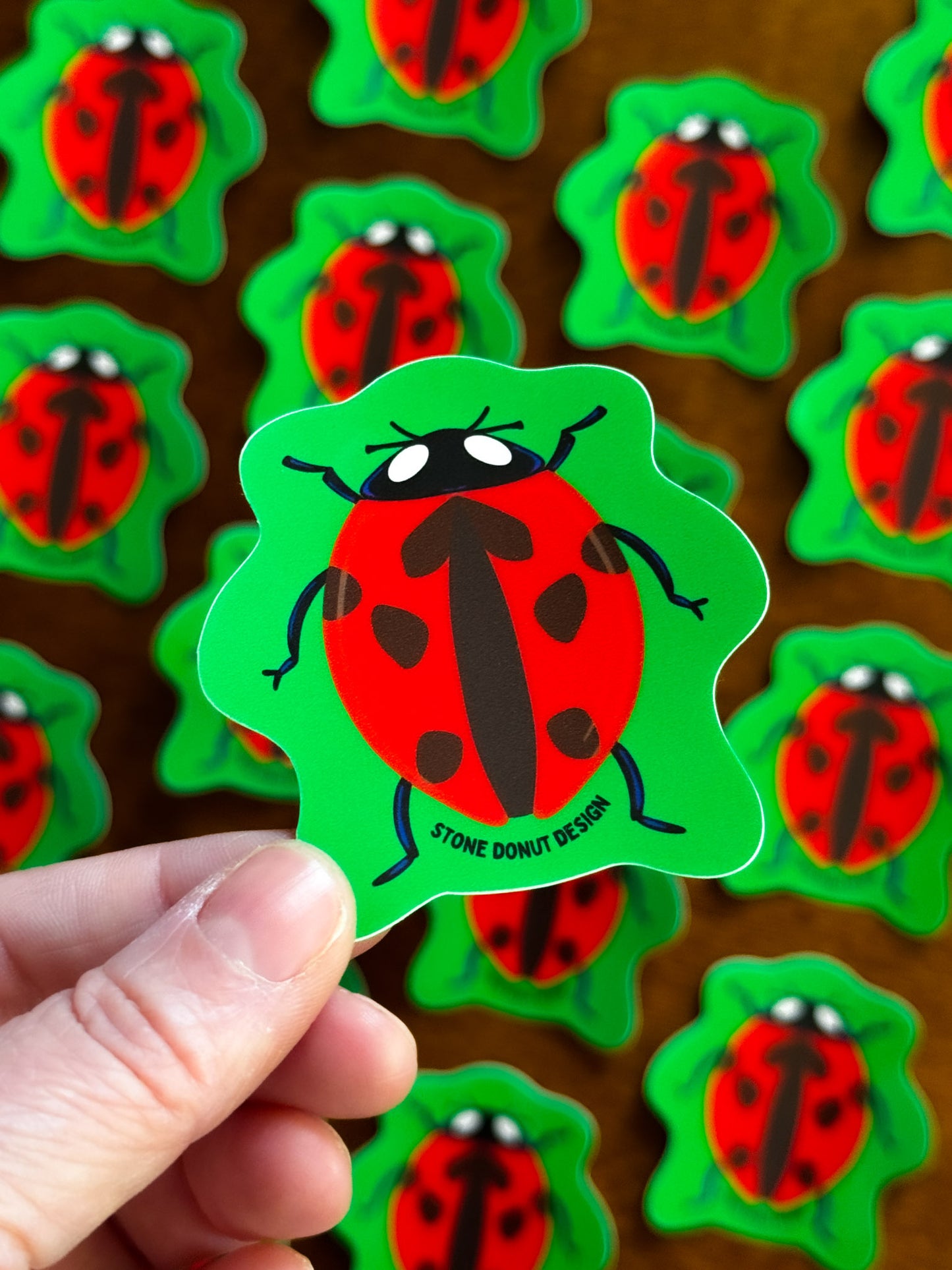 Ladybug Vinyl Sticker