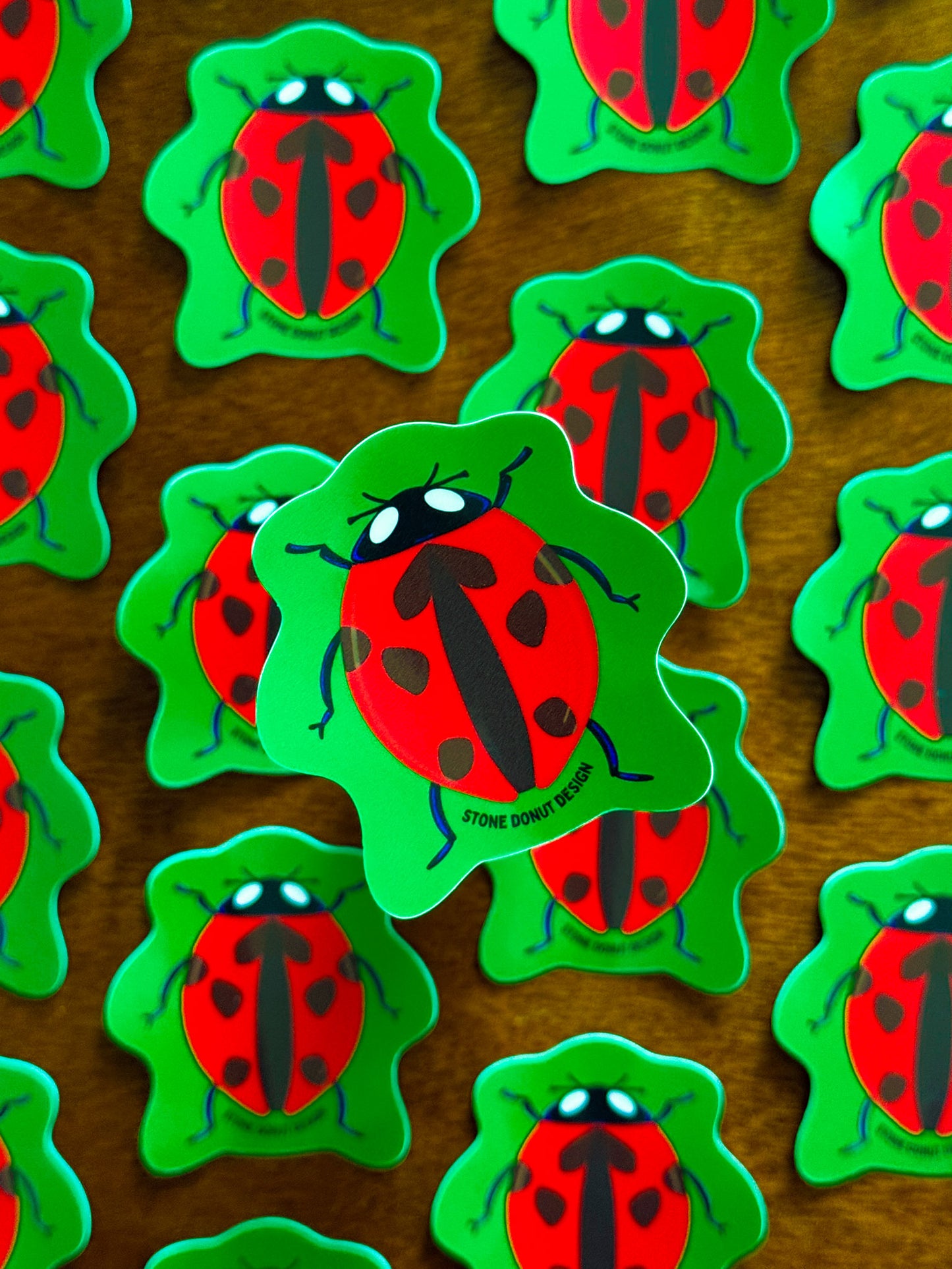 Ladybug Vinyl Sticker