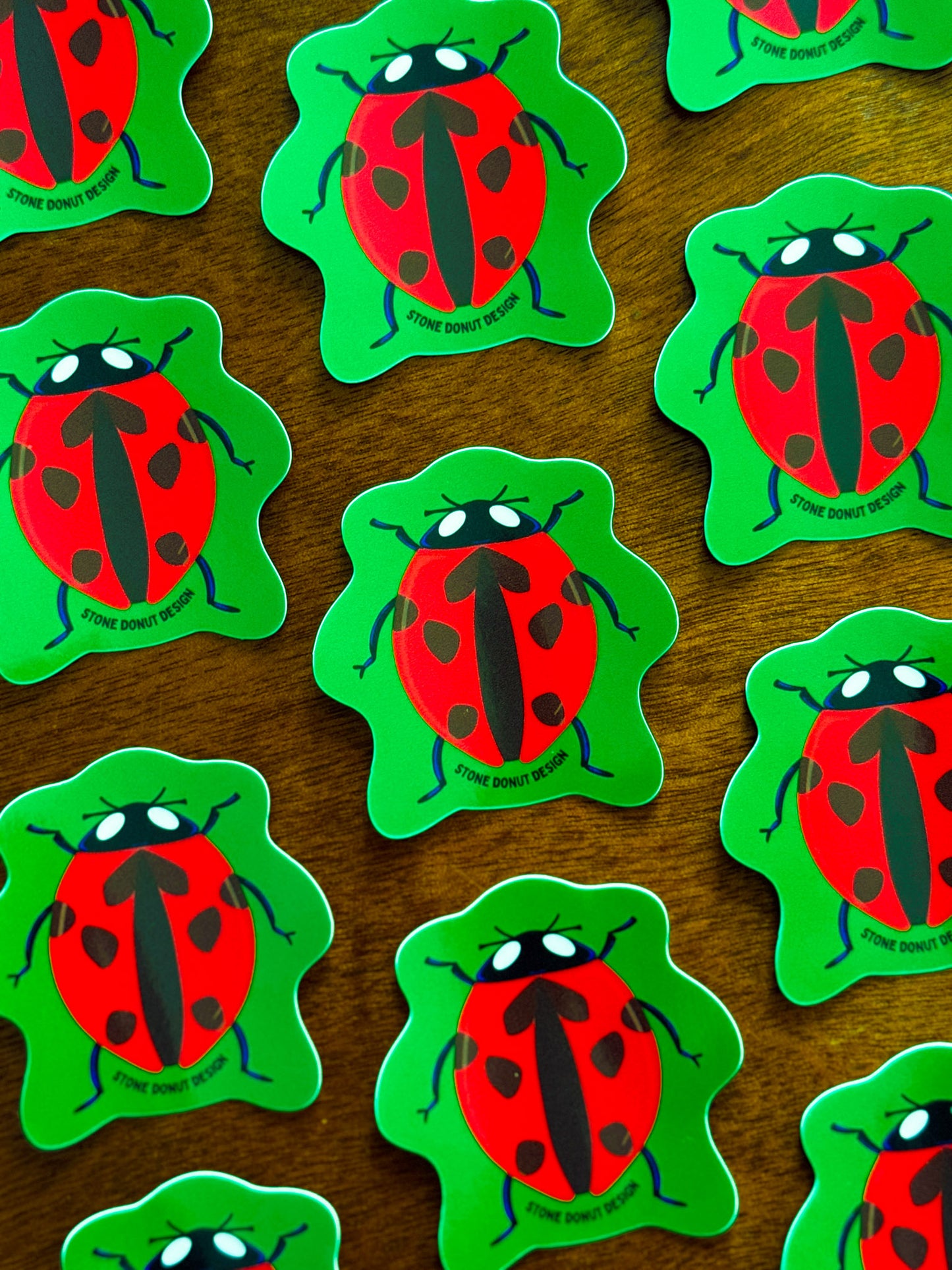 Ladybug Vinyl Sticker