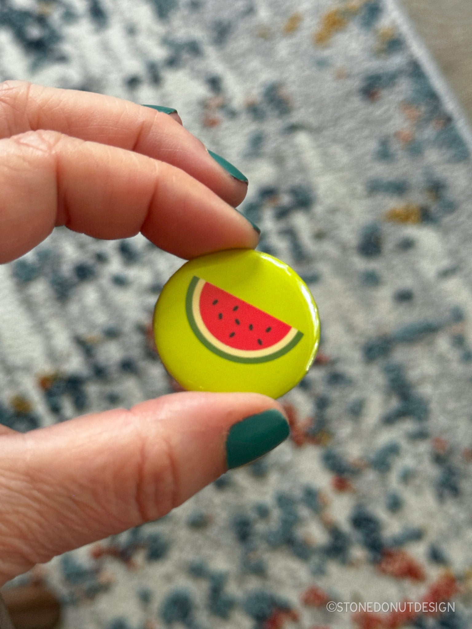 Watermelon Buttons Palestine Watermelon Pinback Buttons – Stone Donut Design
