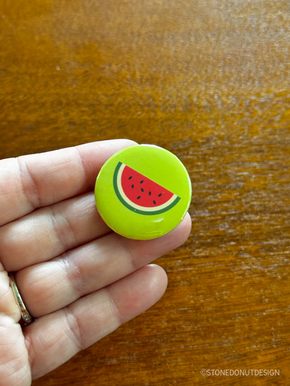 Watermelon Buttons Palestine Watermelon Pinback Buttons – Stone Donut Design