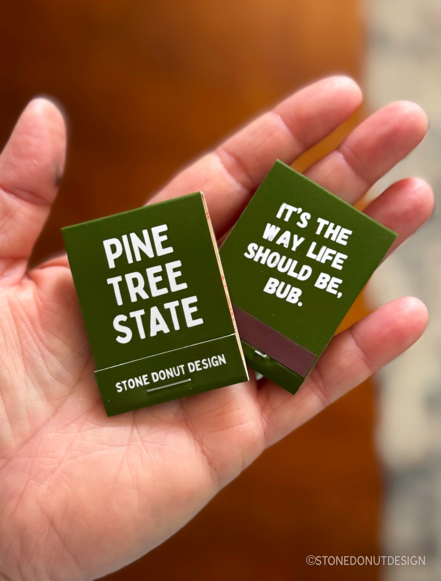 Pine Tree State Matchbook
