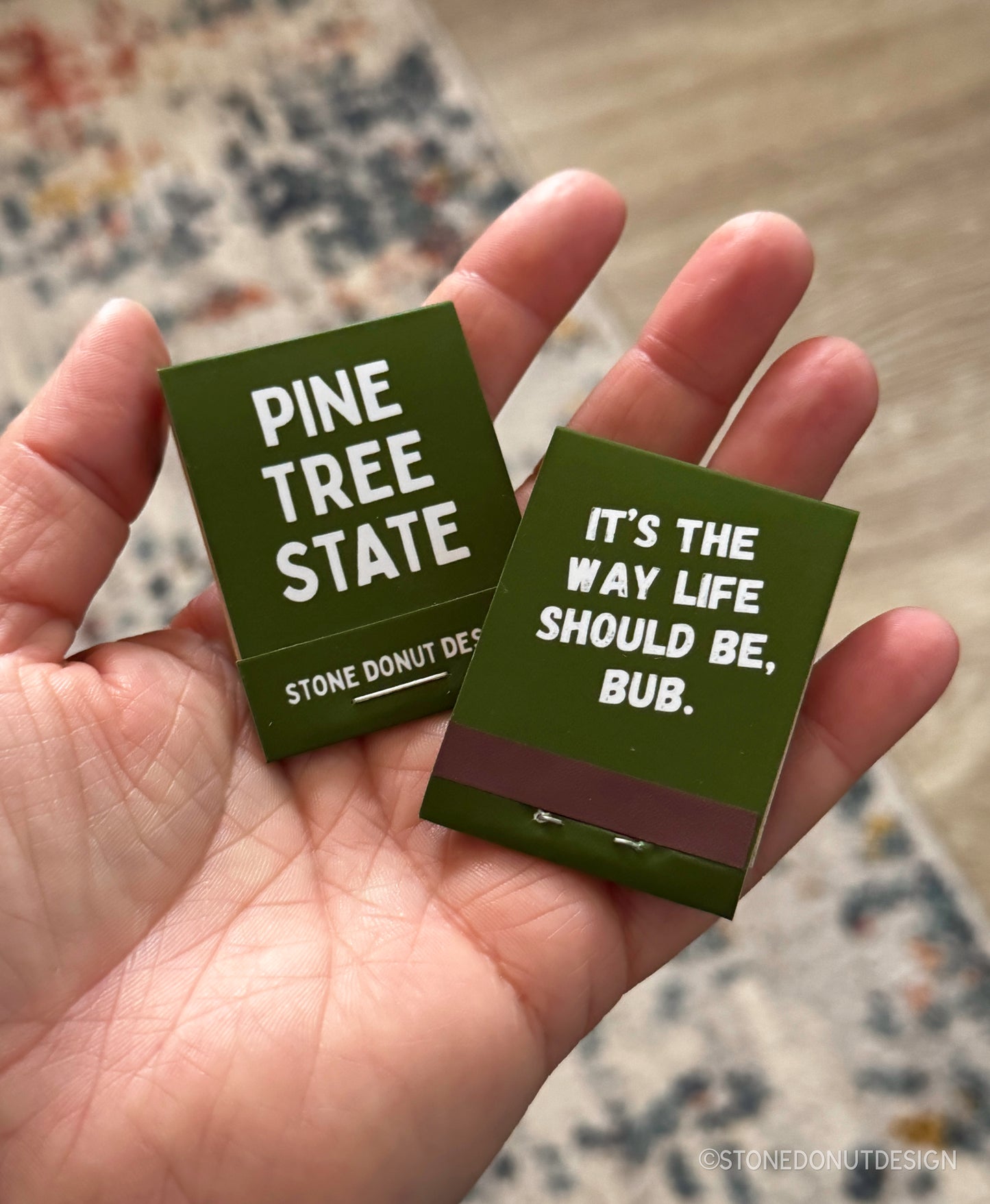 Pine Tree State Matchbook