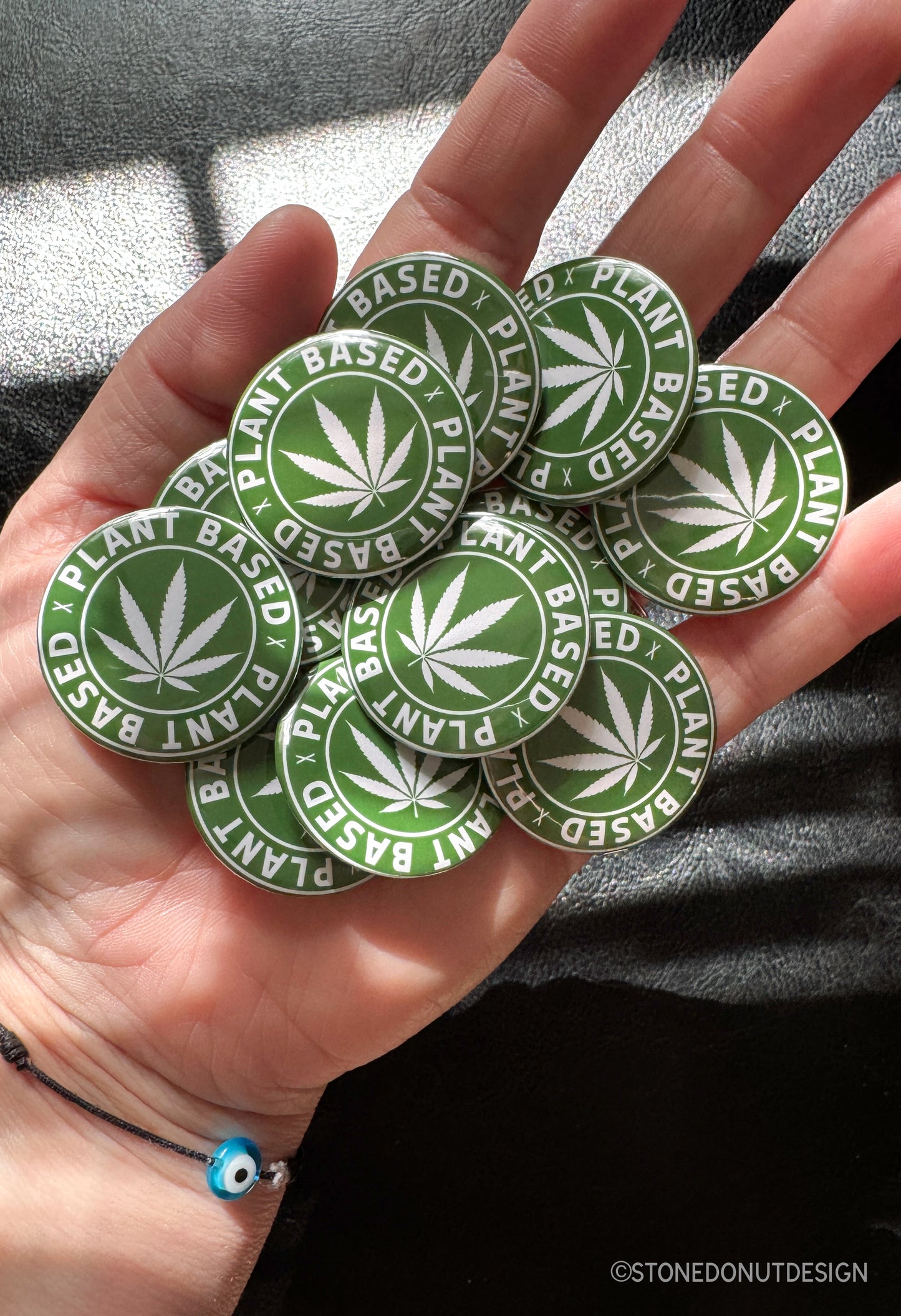 Plant Based Pinback Button