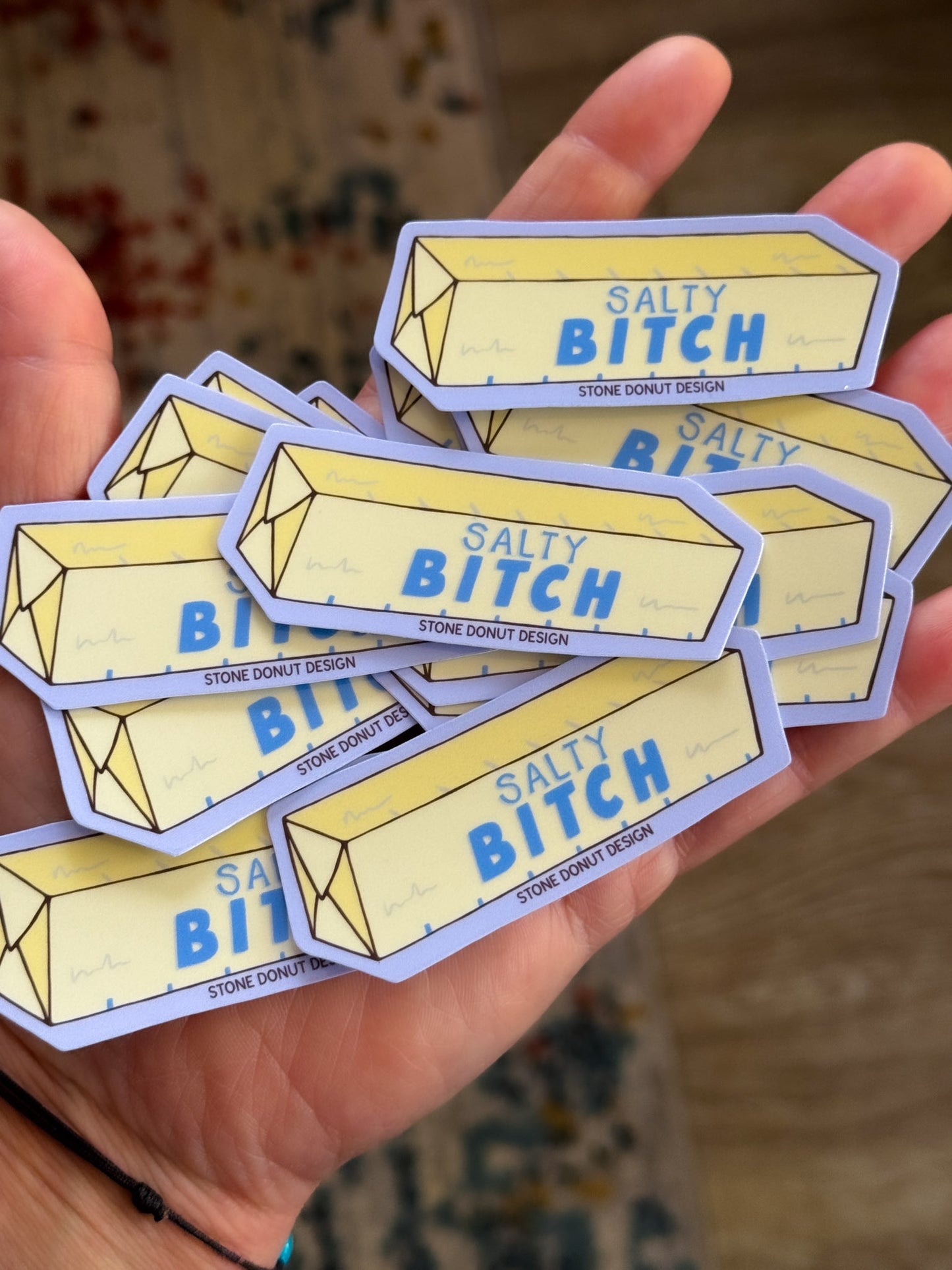 Salty Bitch Butter Sticker
