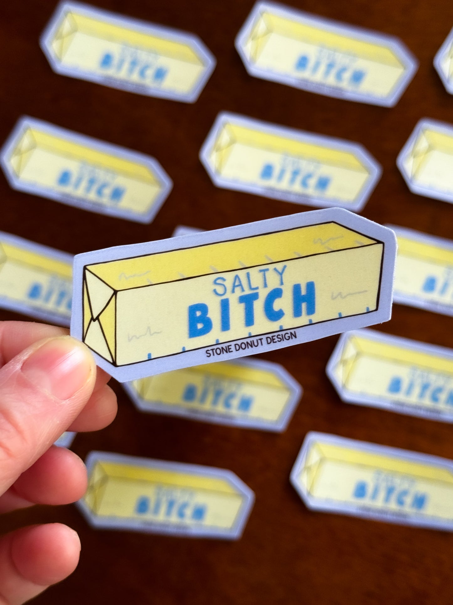 Salty Bitch Butter Sticker