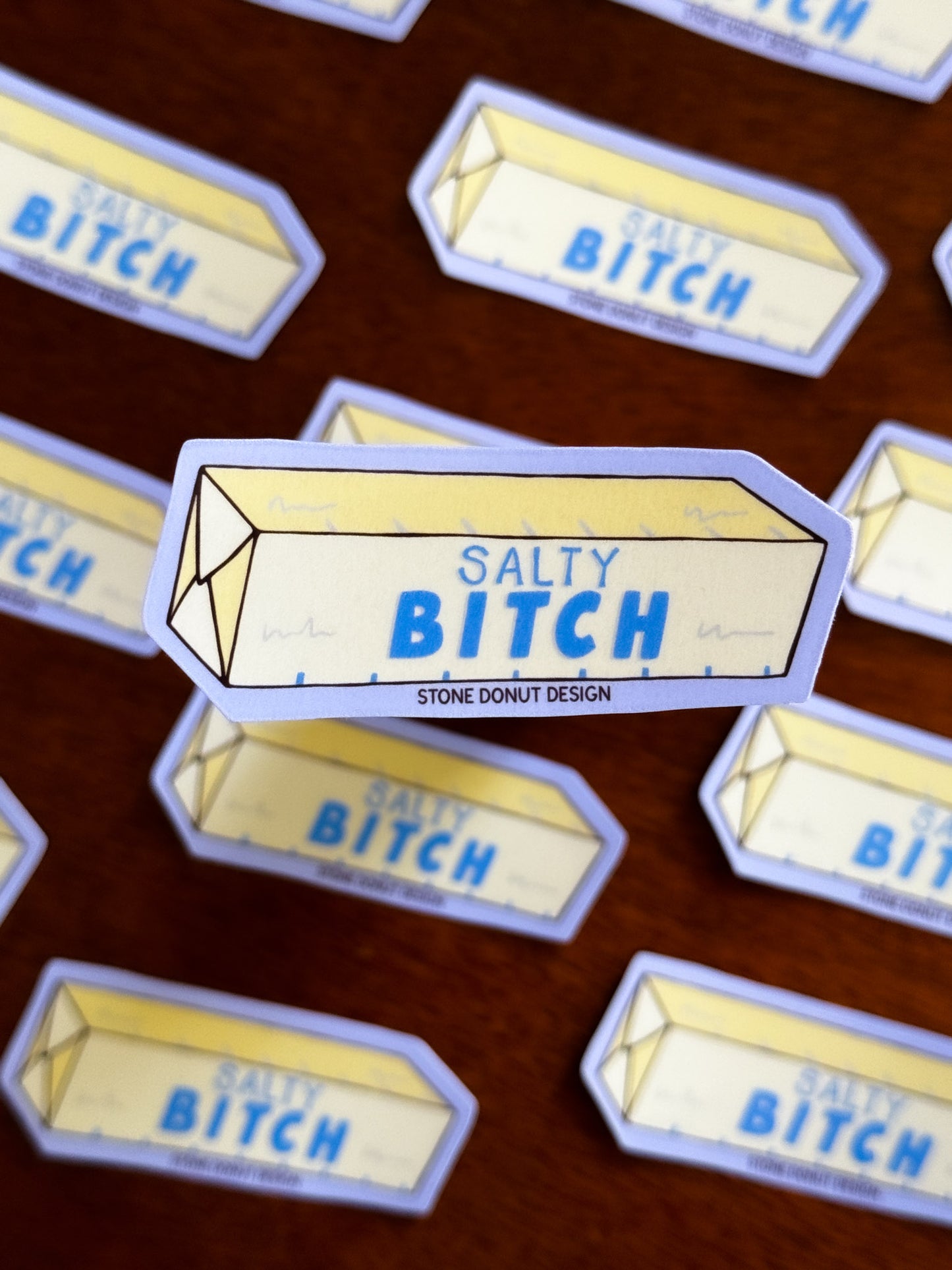 Salty Bitch Butter Sticker