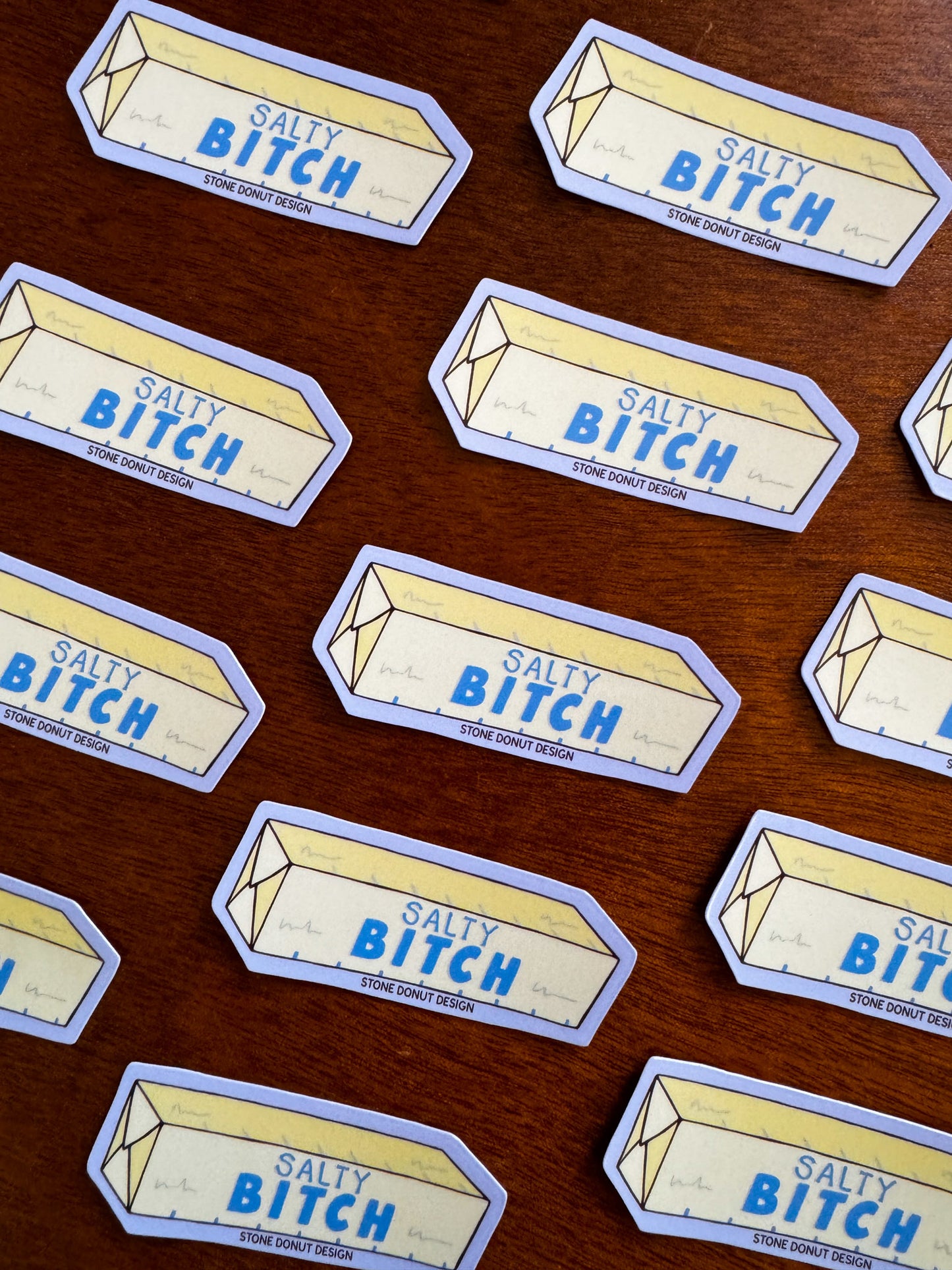 Salty Bitch Butter Sticker