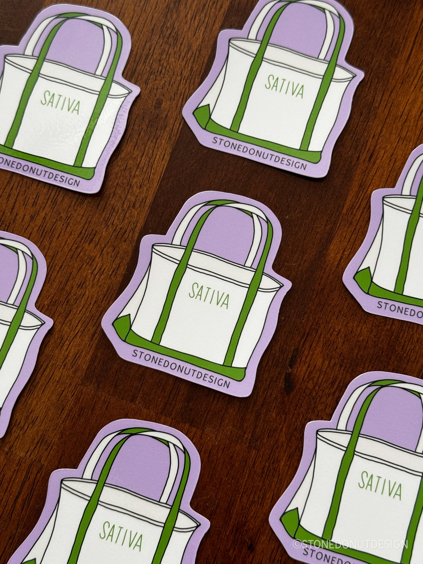 Snarky Tote Bag Sticker