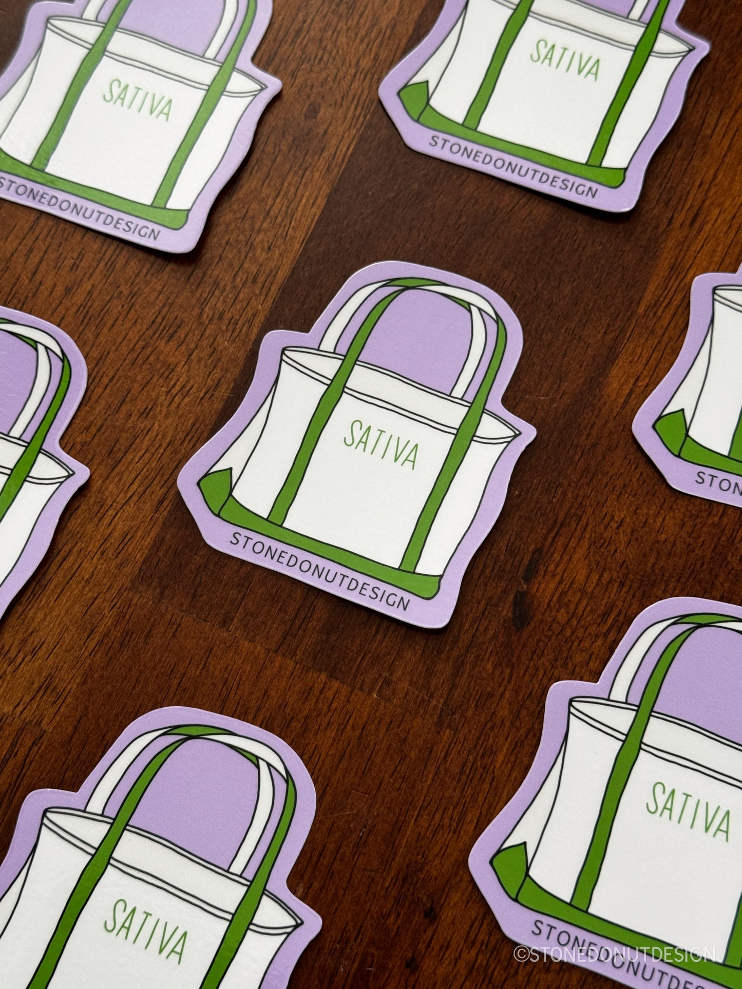 Snarky Tote Bag Sticker