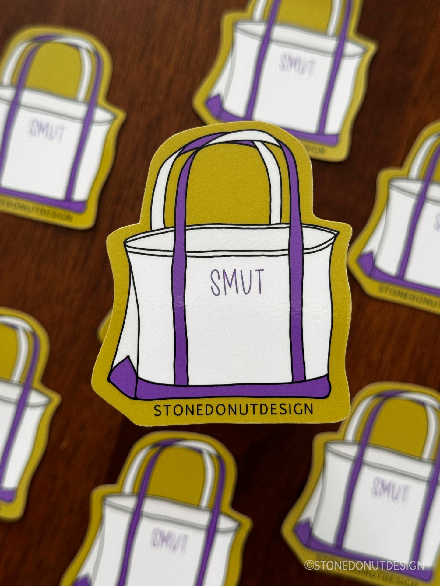 Snarky Tote Bag Sticker